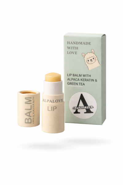 LIP BALM with Alpaca-Keratin & GreenTea